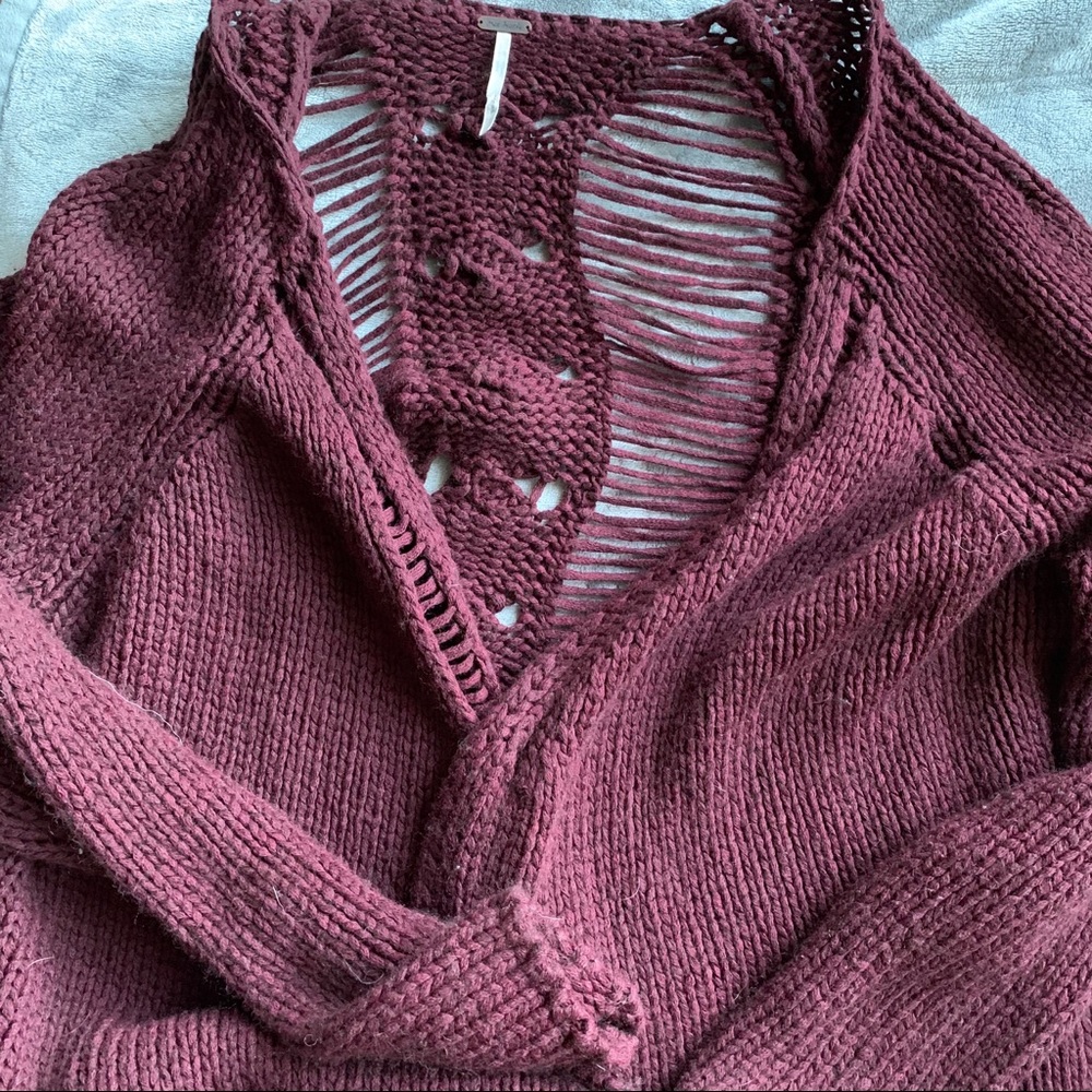FREE PEOPLE CARDIGAN SWEATER
